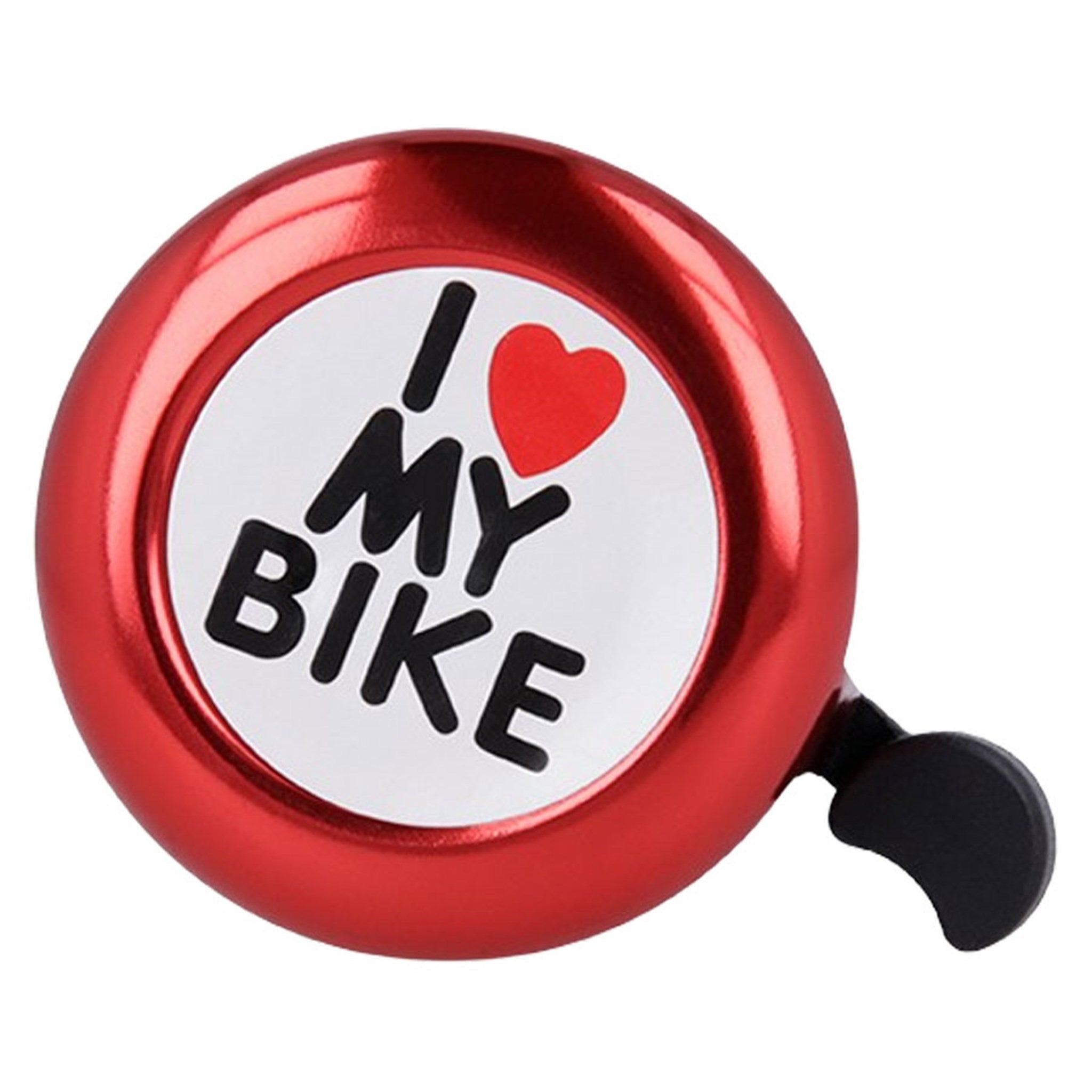 Forever "I Love My Bike" Ringeklokken Til Cykel, Rød