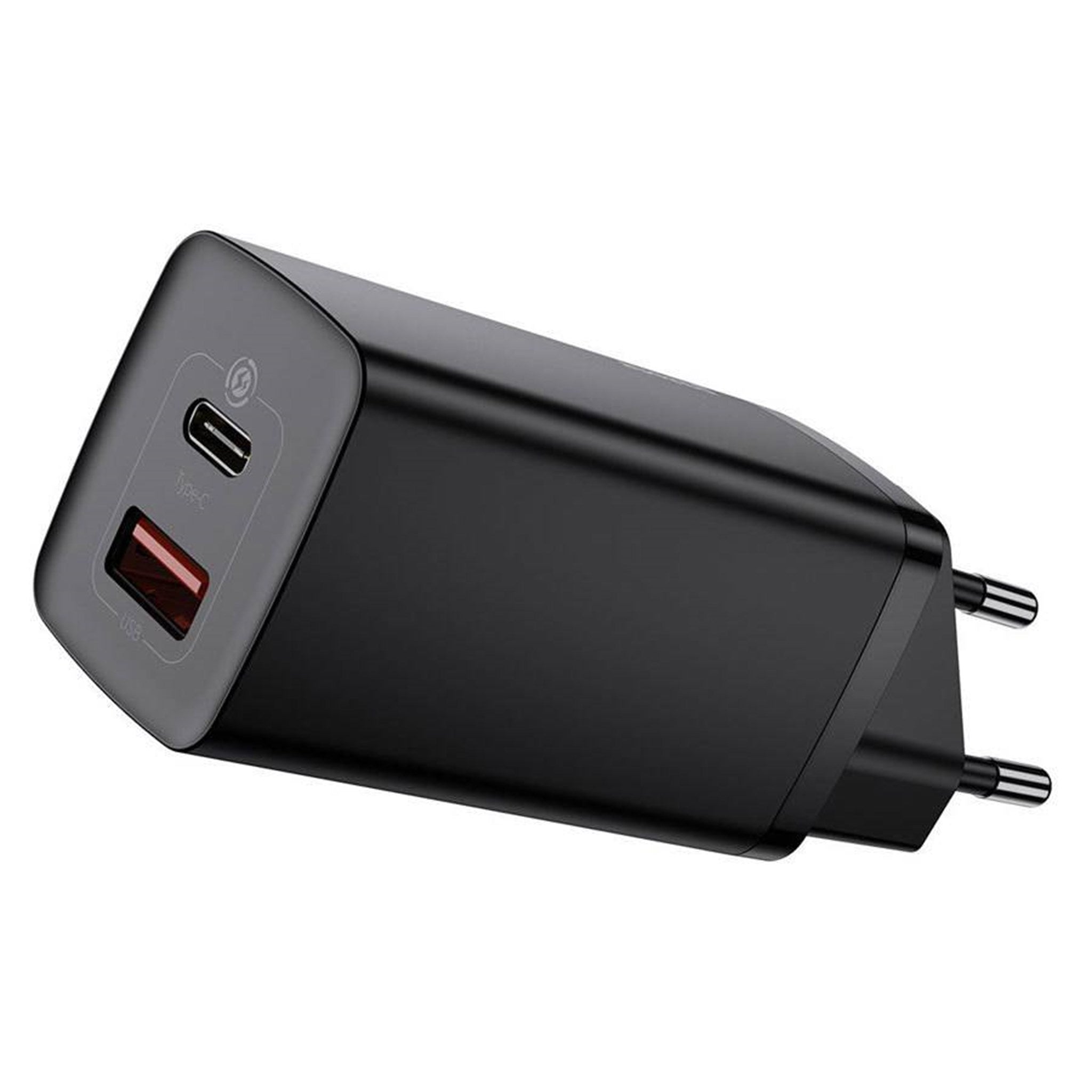 Billede af Baseus GaN 65W USB-C PD + QC 4.0 Oplader, Sort