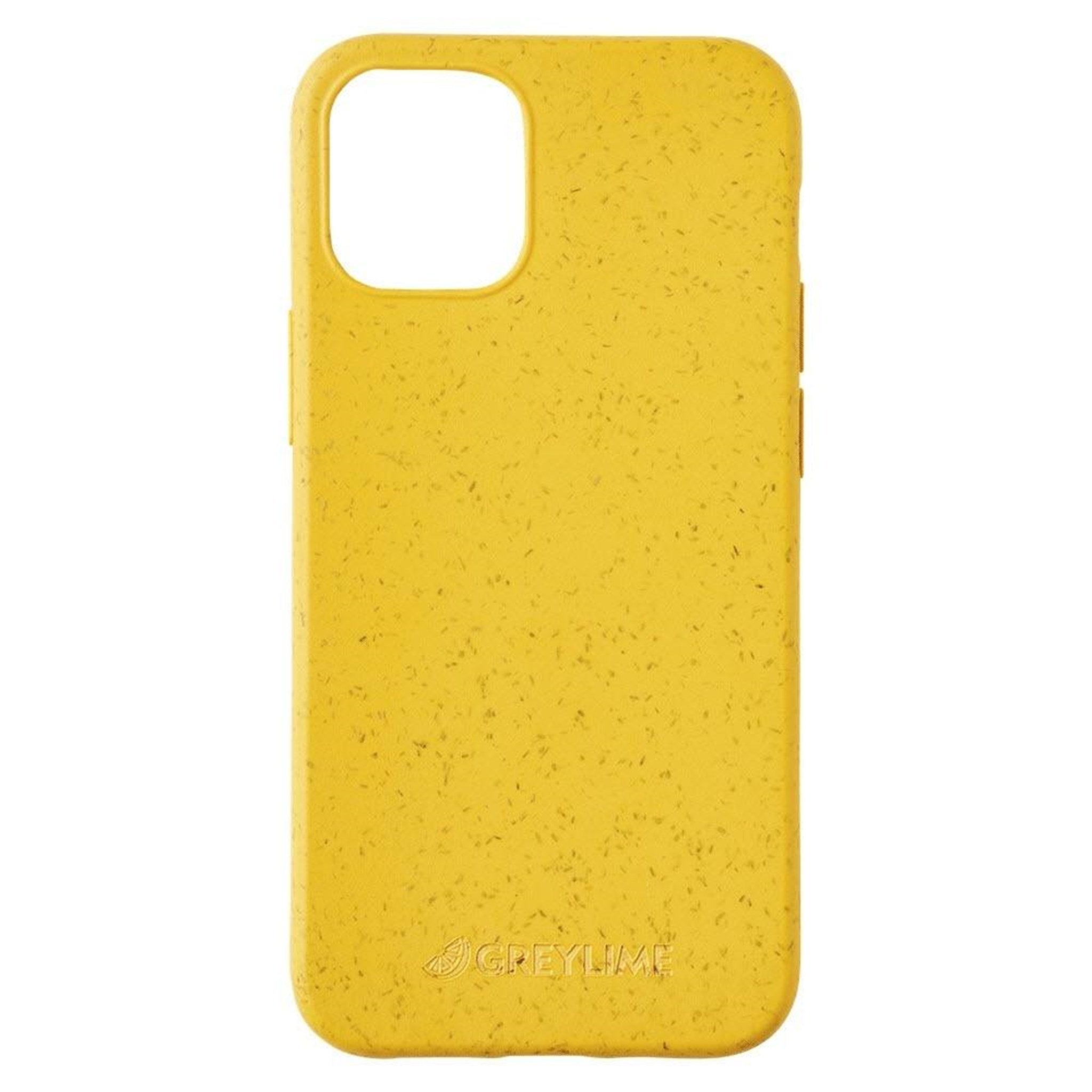 Se GreyLime iPhone 12 Mini Biodegradable Cover, Yellow hos Balar