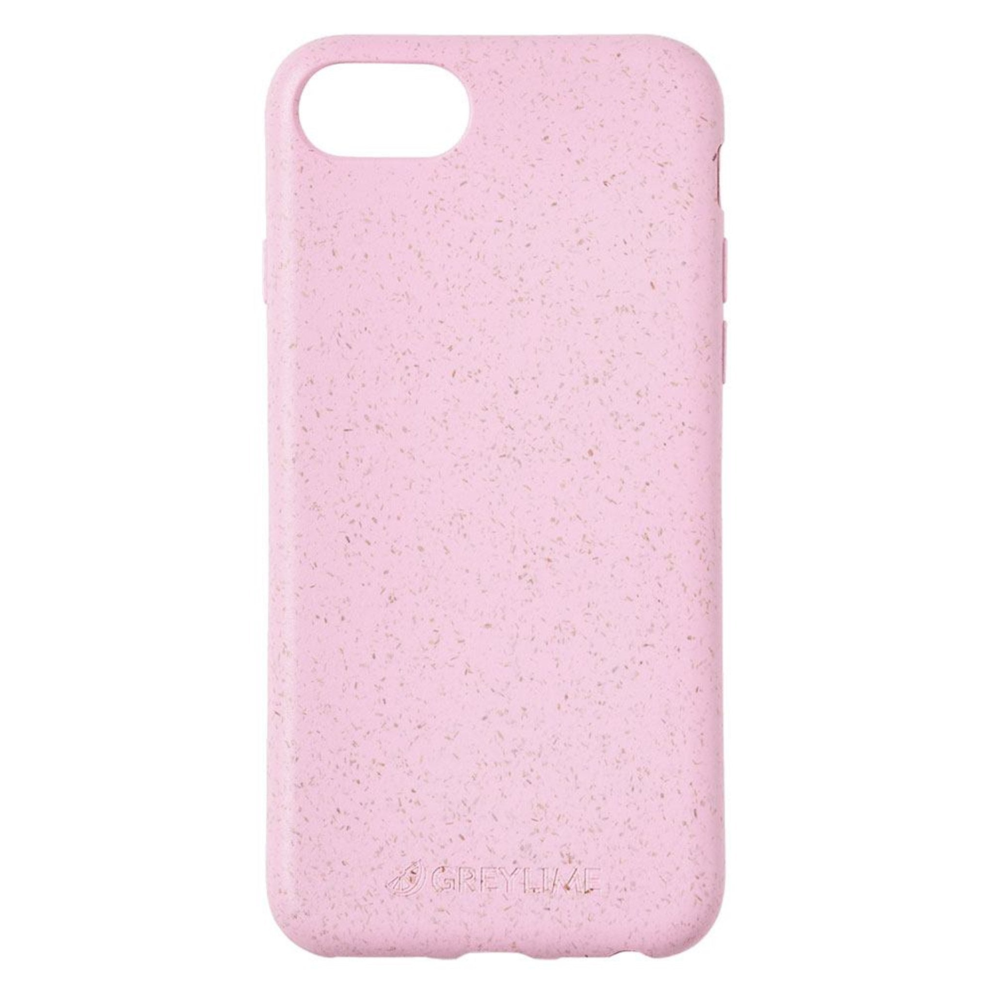 Se GreyLime iPhone 6/7/8/ Plus miljøvenligt cover, Pink hos Balar