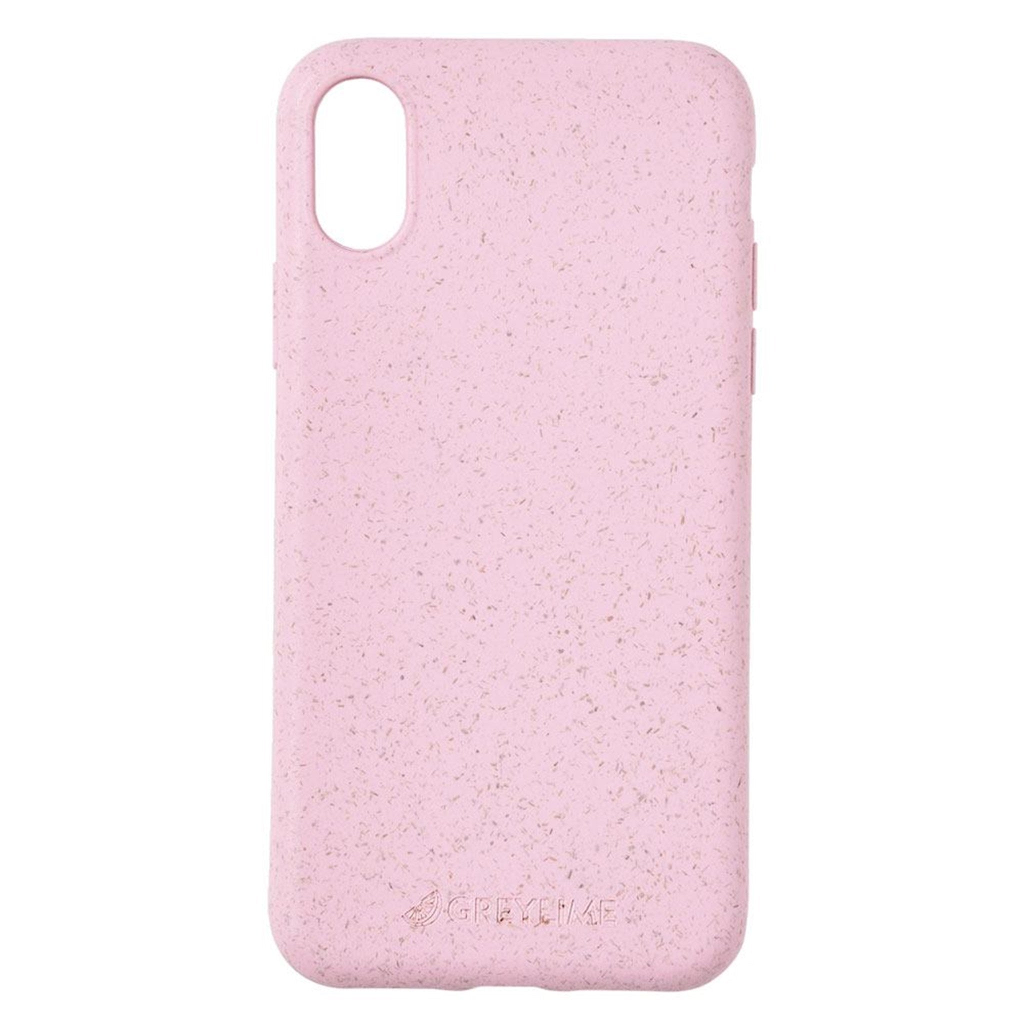 Se GreyLime iPhone X/XS miljøvenligt cover, Pink hos Balar