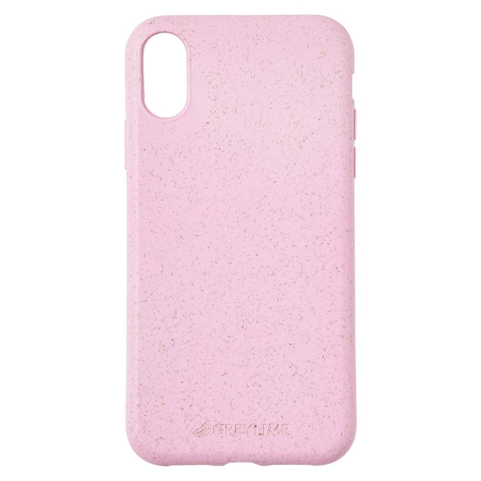 Se GreyLime iPhone XR biodegradable cover - Pink hos Balar
