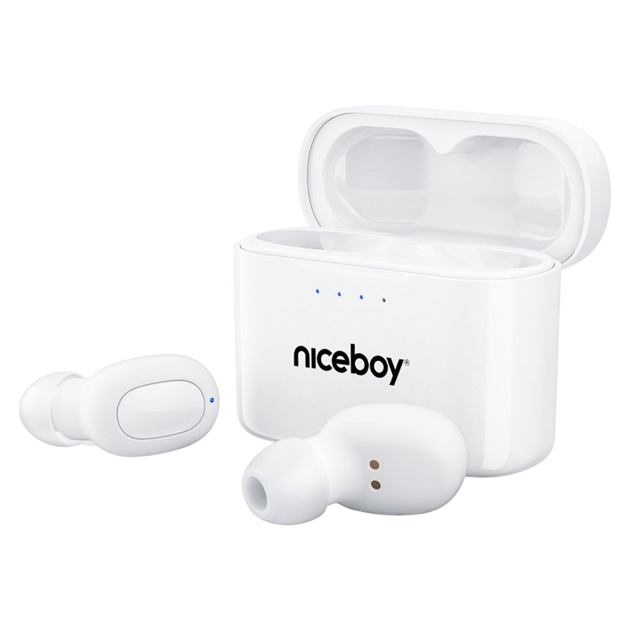 Se Niceboy HIVE Podsie TWS Earphones, White hos Balar