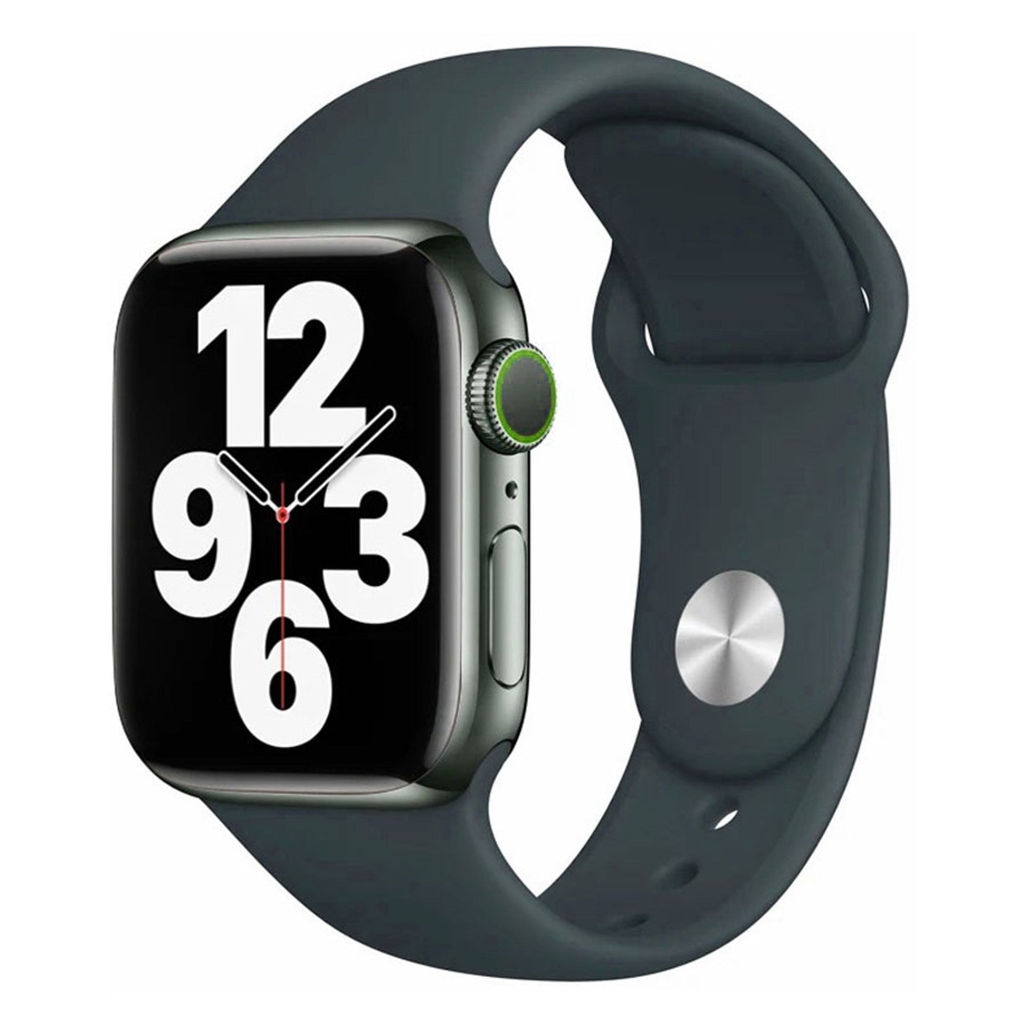 Se Lippa Apple Watch silikonerem 38/40/41, Mørkegrøn hos Balar