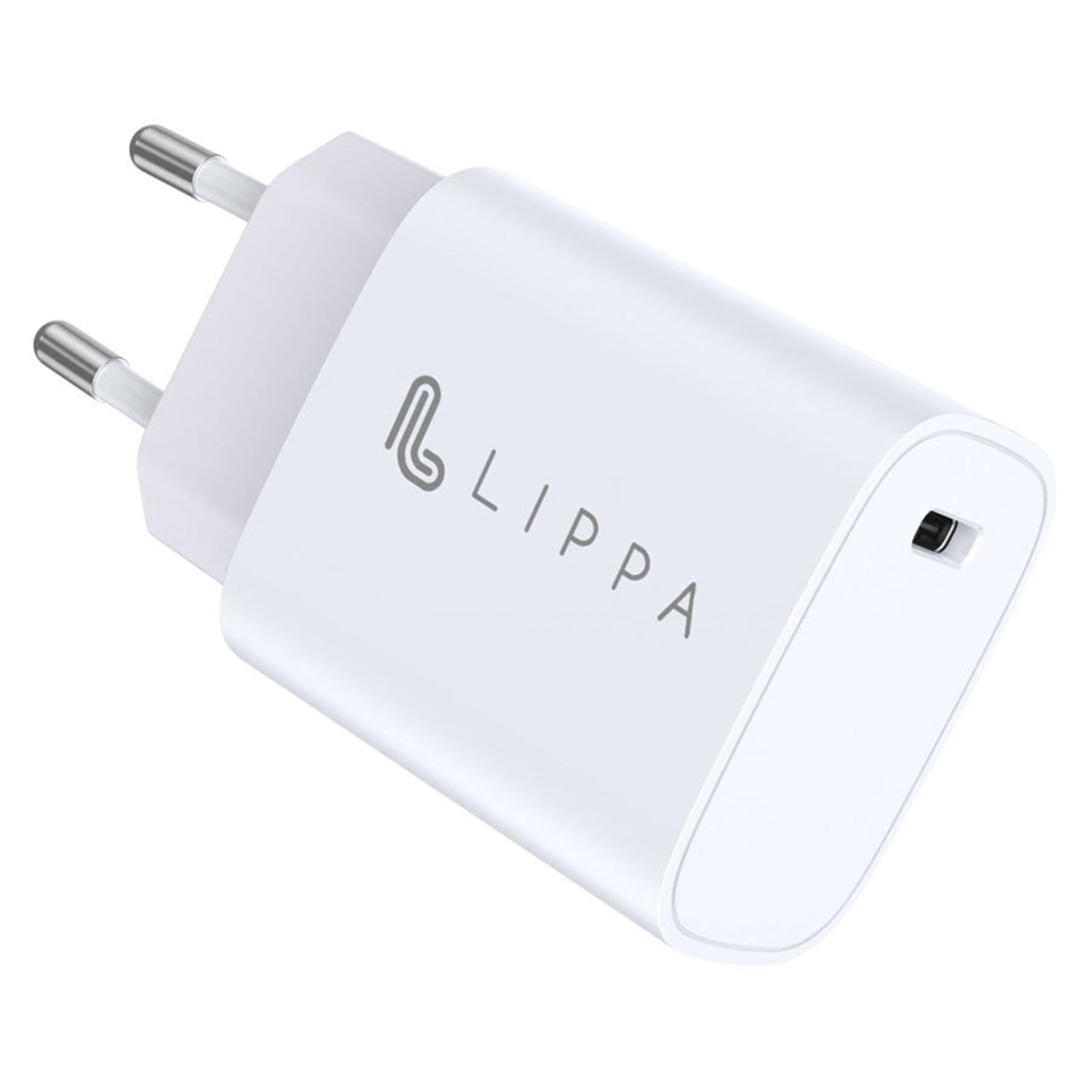 Billede af Lippa 20W USB-C PD oplader, hvid hos Balar