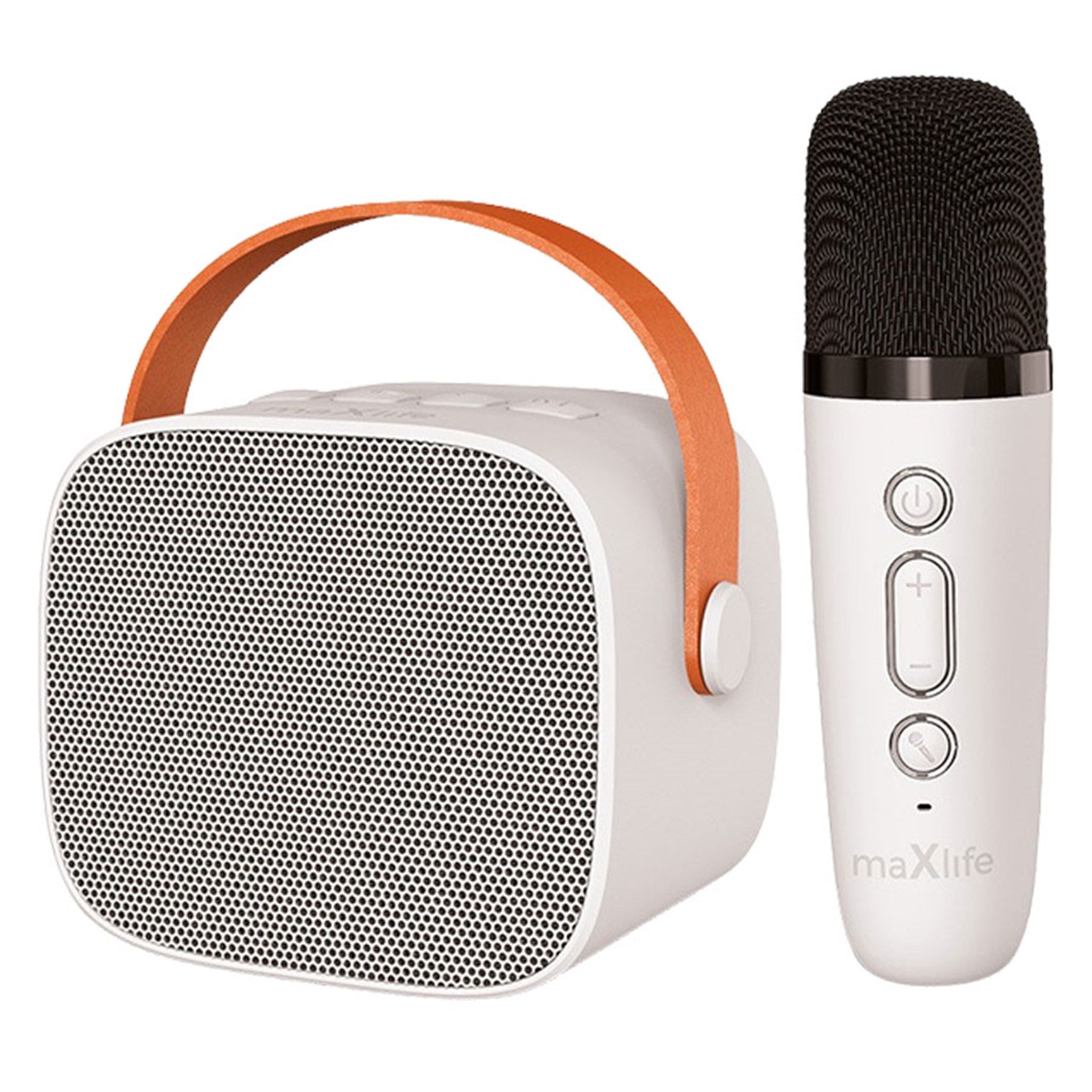 Se Maxlife MXKS-100 Bluetooth Karaoke Sæt, Hvid hos Balar