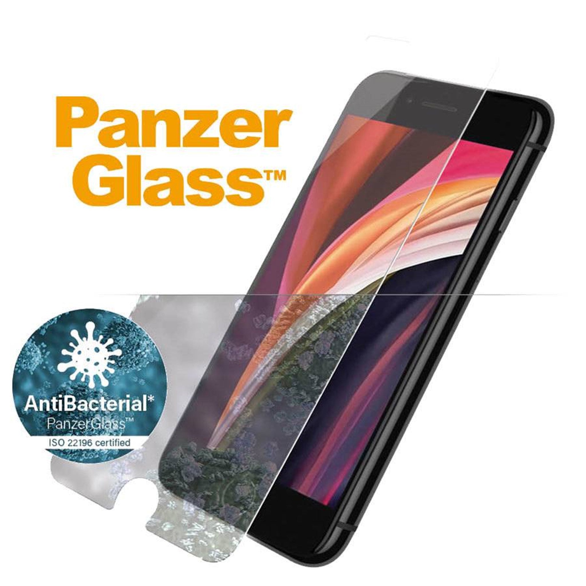 Se PanzerGlass iPhone SE (2020)/8/7/6 Skærmbeskyttelse hos Balar