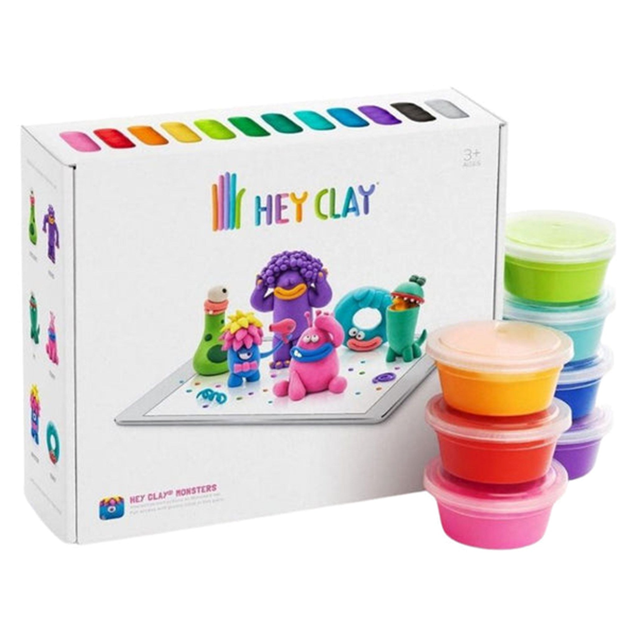Hey Clay - Monsters - Modellervoks med App til børn