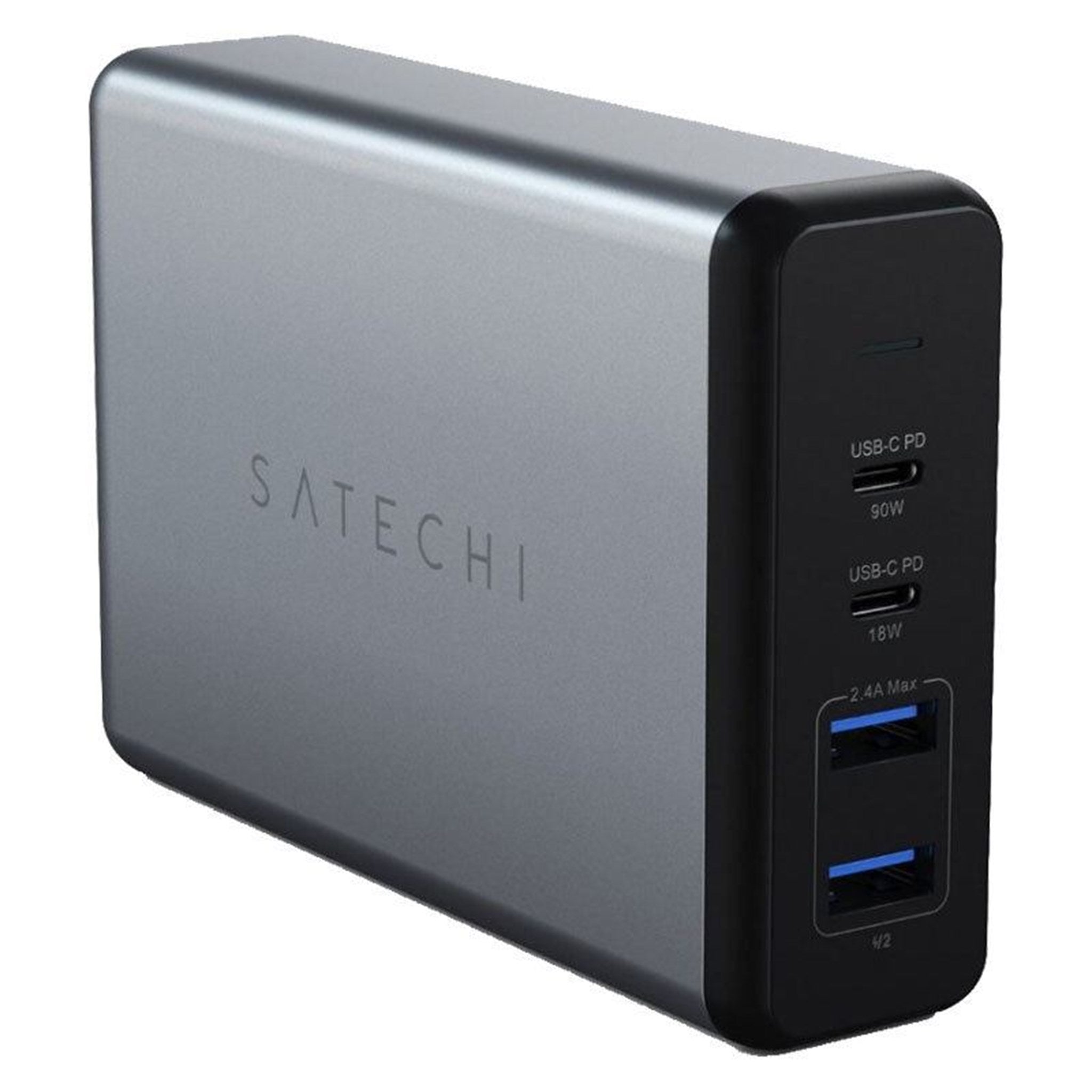 Billede af Satechi 108W USB Hub med 2xUSB-C PD og 2xUSB-A udgange