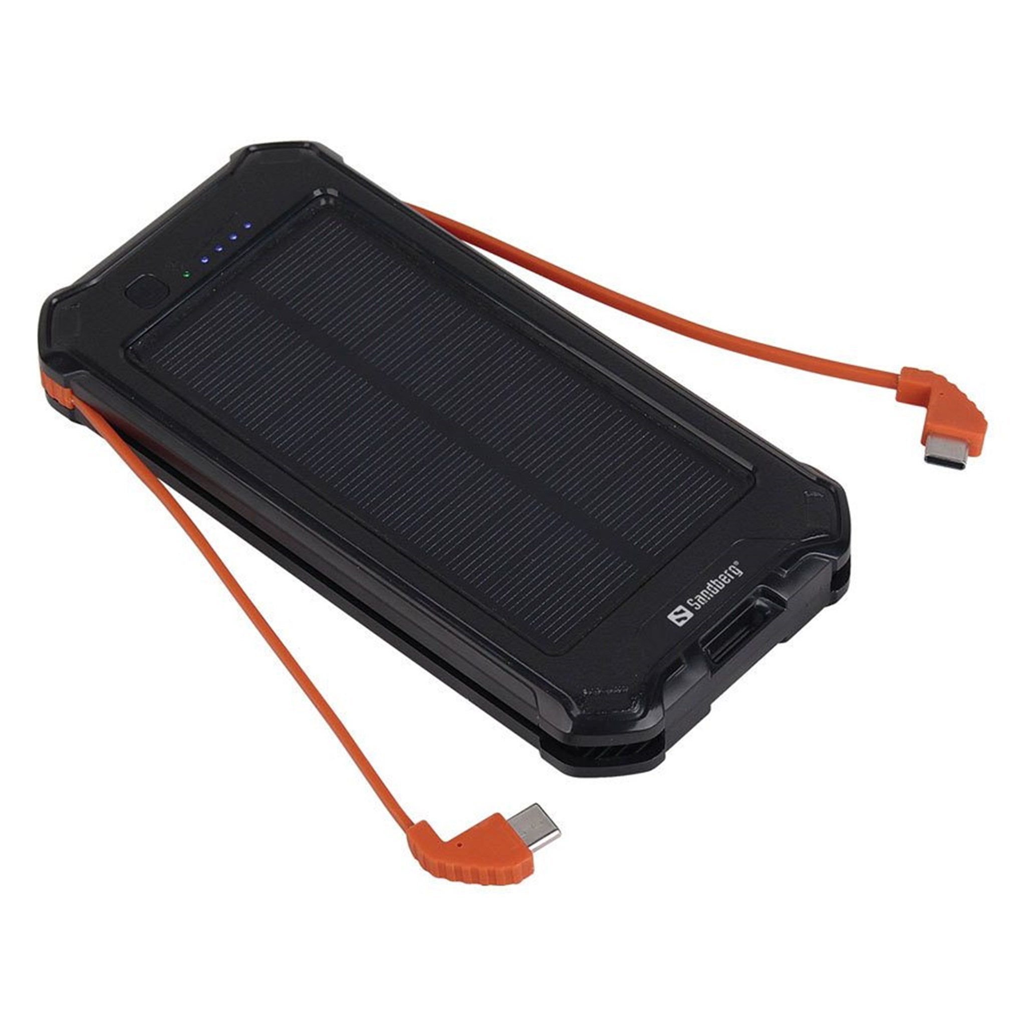 Billede af Sandberg 3-i-1 10000 mAh Solar Powerbank, Sort