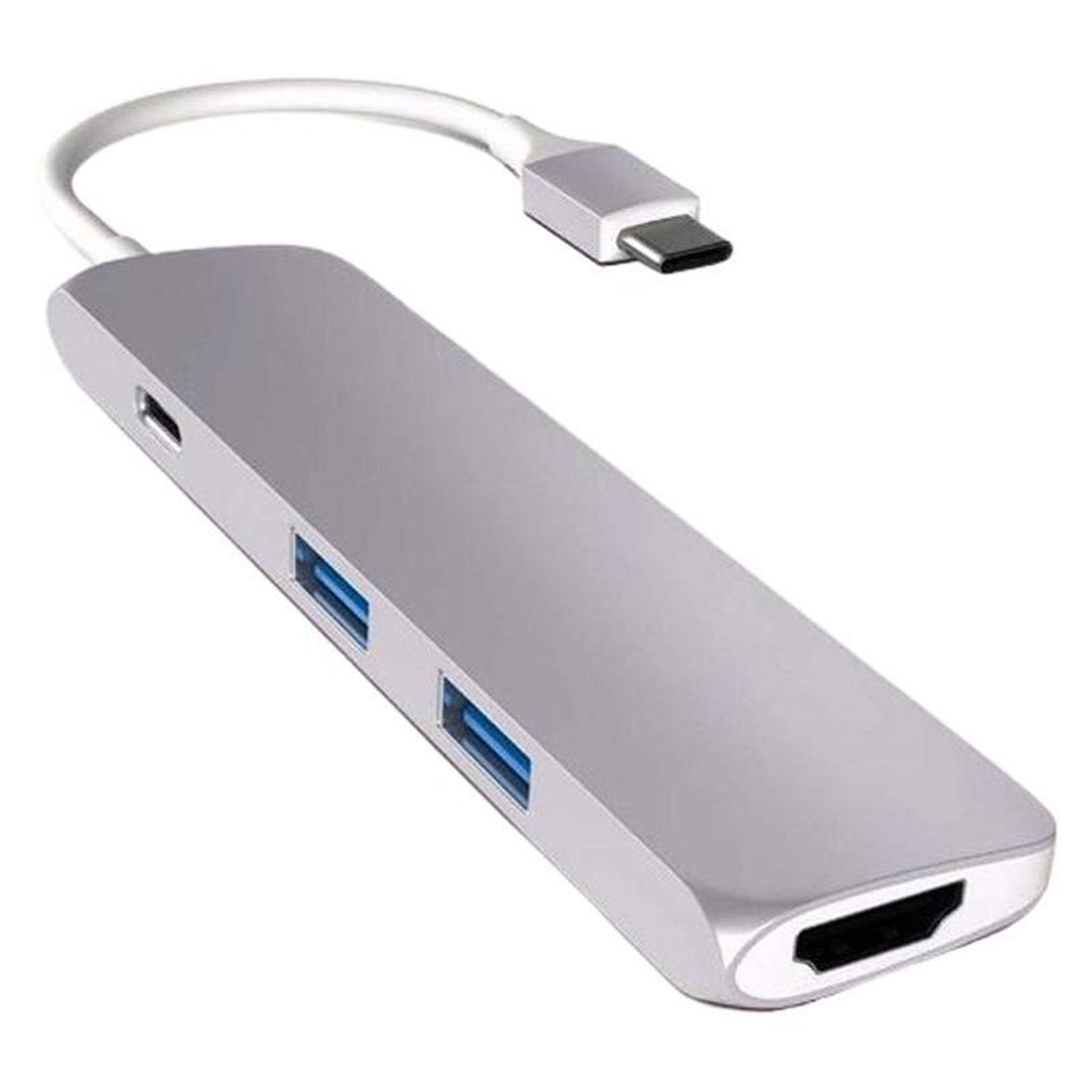 Billede af Satechi Slim USB-C Adapter med 4K HDMI og 2x USB 3.0 udgange, Space Grey