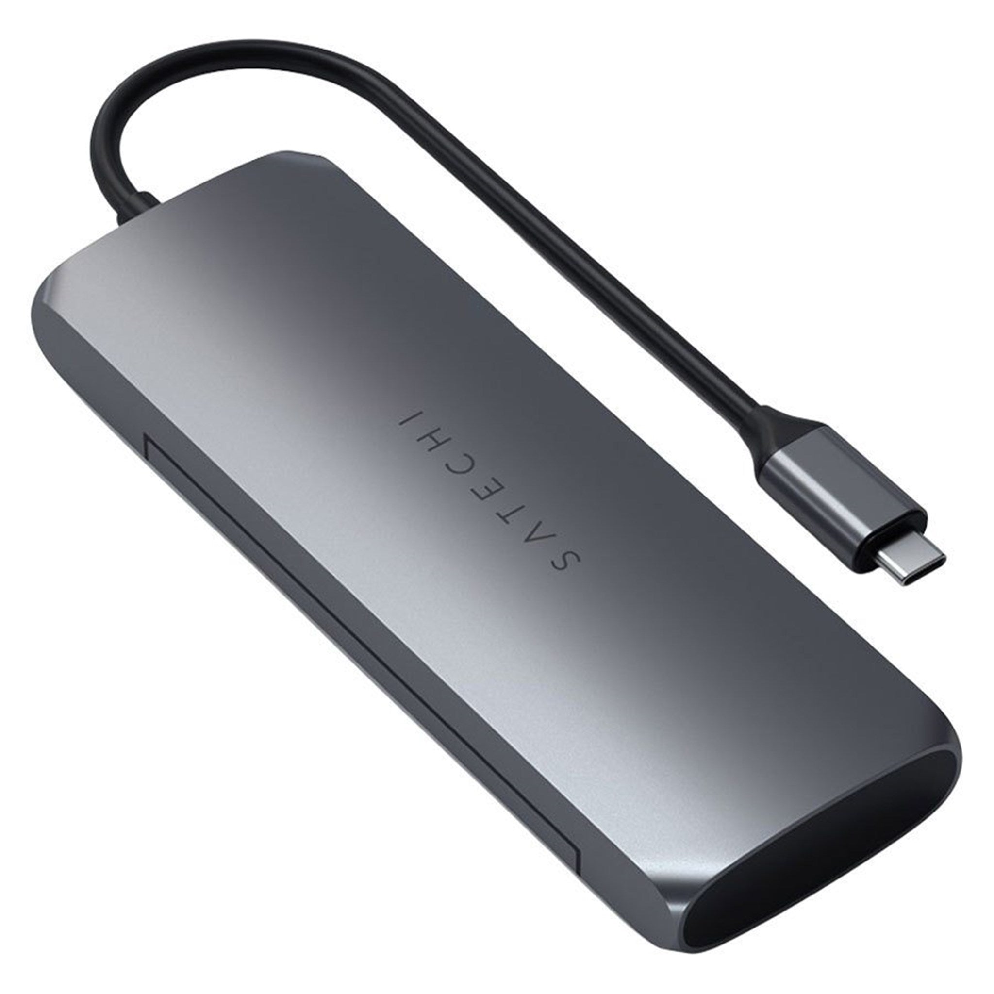 Billede af Satechi USB-C Hub med indbygget SSD kabinet, Space Grey