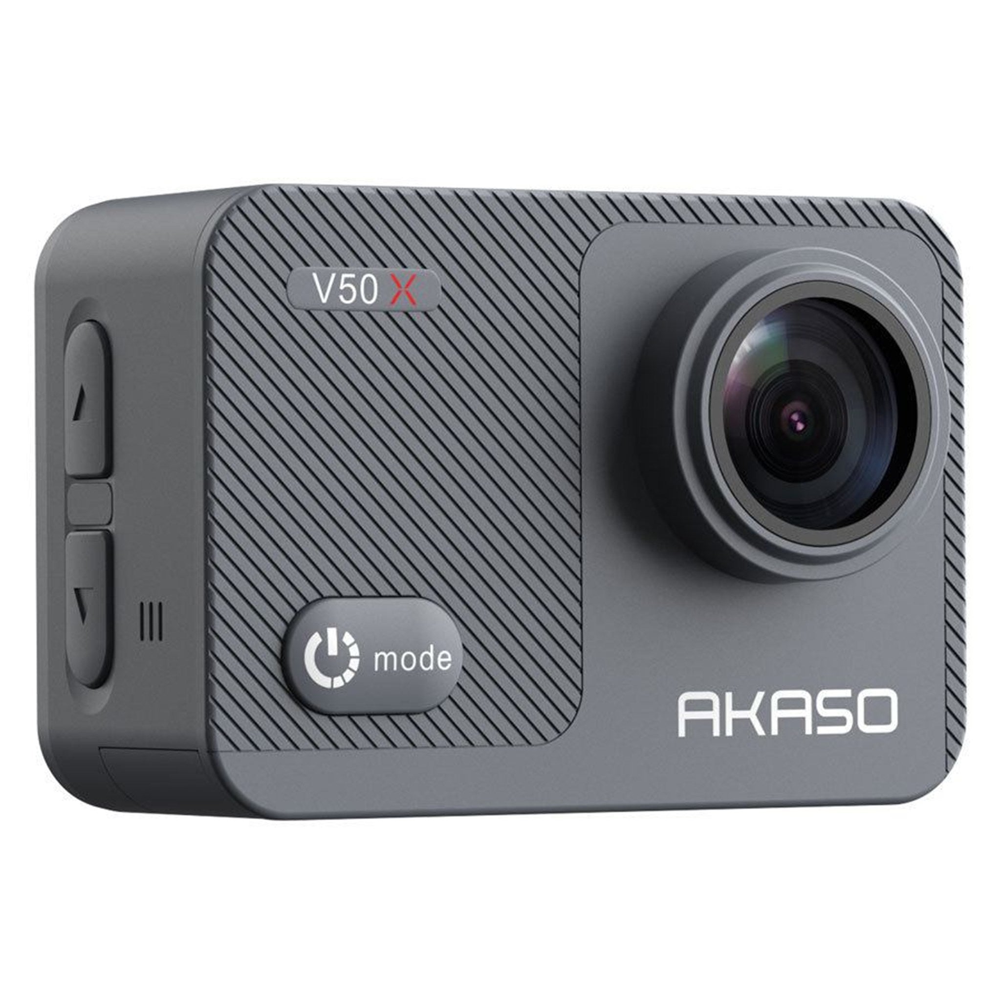 Se AKASO V50 X 4K/30fps 20MP action kamera med 2" skærm og digital zoom hos Balar