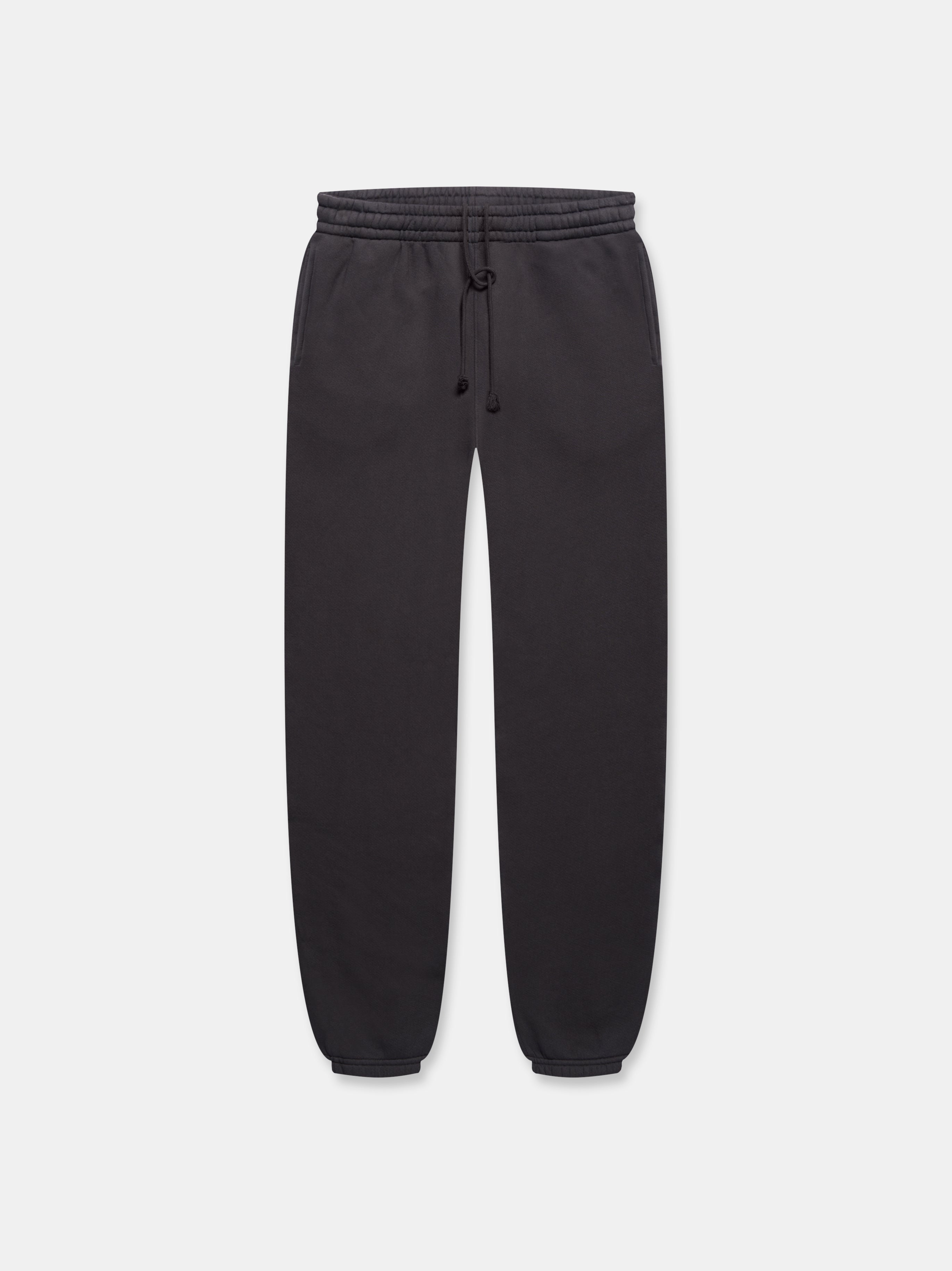 WASHED BLACK SWEATPANTS