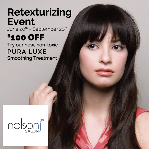 Pura Luxe non toxic hair straightening treatment