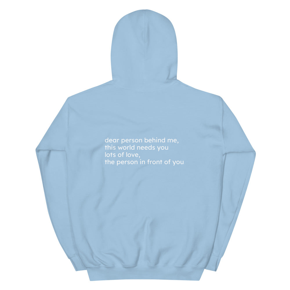 Dear Person Behind Me Hoodie For Women Or Men – dearpersonbehindme