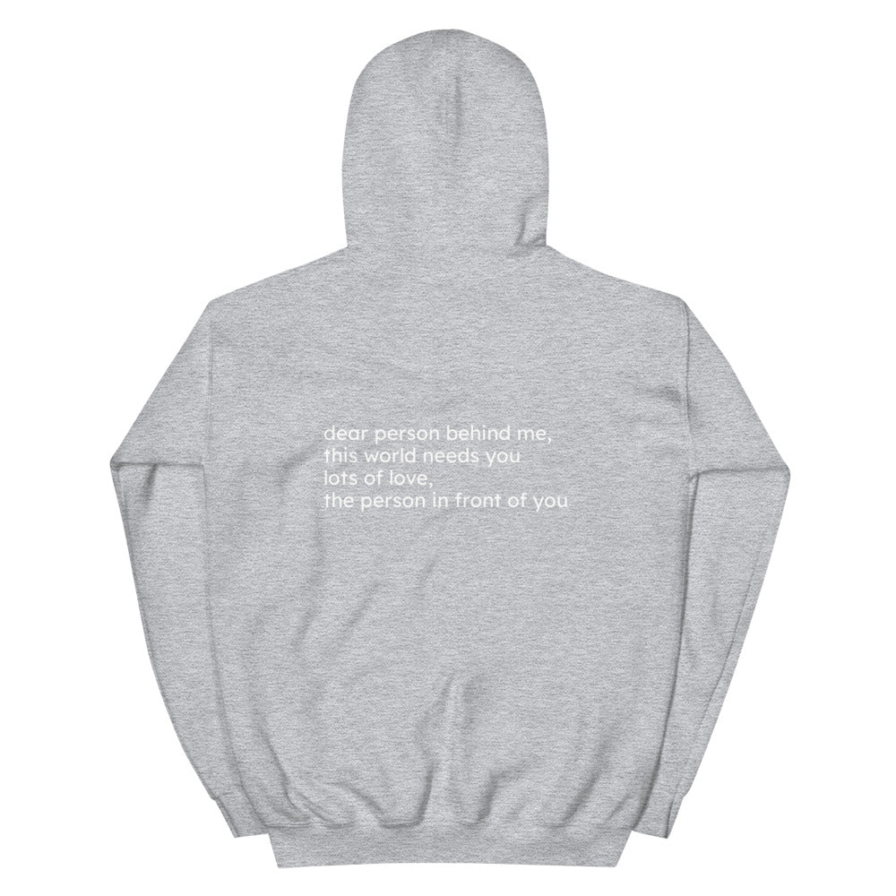 Dear Person Behind Me Hoodie For Women Or Men – dearpersonbehindme