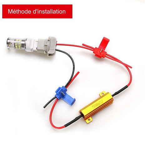 1 RESISTANCE ANTI ERREUR CERAMIQUE 5W- CORRIGE LE DEFAUT ODB à 1