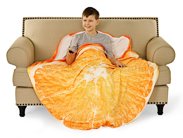 Orange Sleeping Blanket