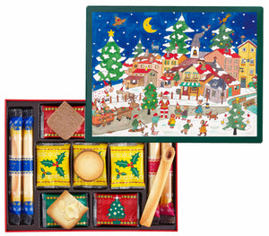 Holiday Gift: Yoku Moku Christmas Cookies + Yukimuro Sake + 2 Ochoko Cups