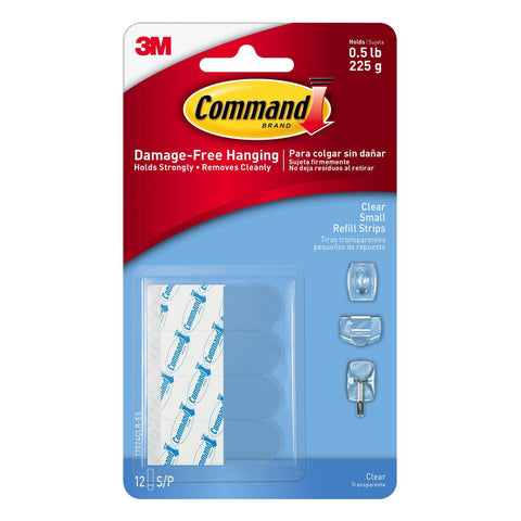 Command™ Water-Resistant Refill Strips-Assorted BATH22-ES - The