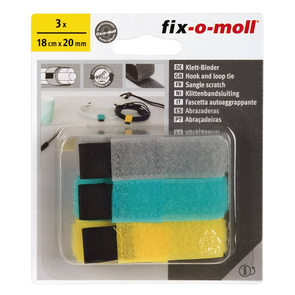 Fix-o-moll Nastro magnetico autoadesivo ferrite 2,5 mx 20 mm