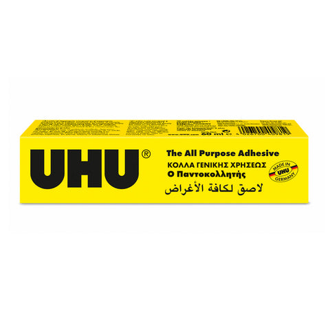 UHU ALL PURPOSE ADHESIVE GLUE 20ML / 35ML / 60 ML / 125 ML STRONG CLEAR