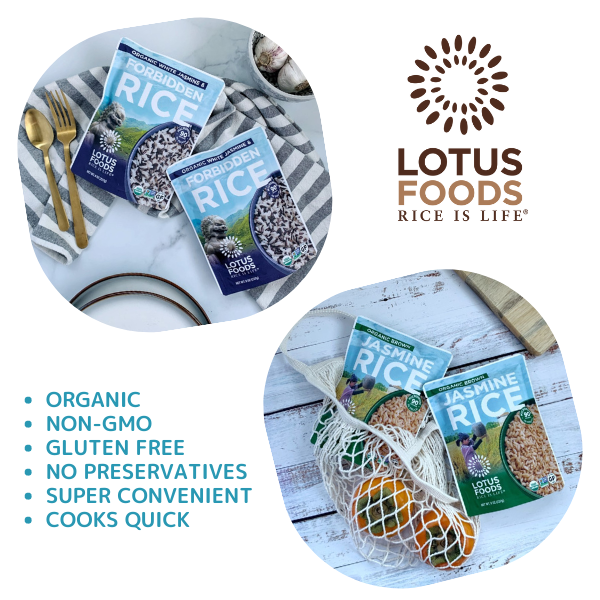 Lotus Foods Heat & Eat Organic Heirloom Rice Pouches