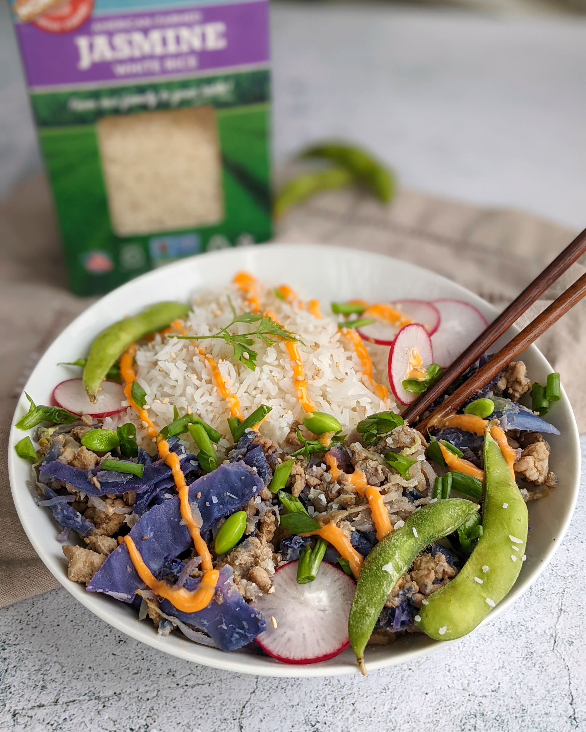 Ralston Jasmine Rice From Terra Powders Clean Food Market With Asian Recipe Egg Roll In A Bowl