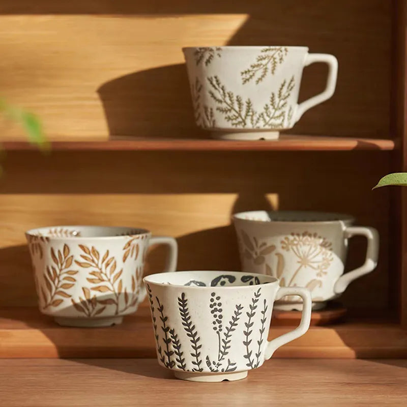 Grounded Art Ceramic Mugs With Exposed Base – Terra Powders