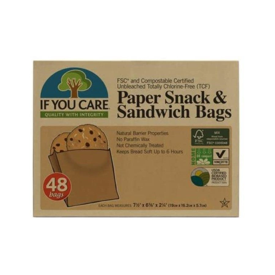  If You Care Parchment Roasting Paper Bags – Pack of 2 -  Unbleached, Chlorine Free, Nonstick, Compostable, Silicone Coated – Extra  Large Size: Home & Kitchen
