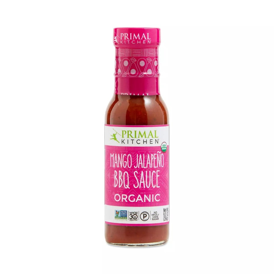 Primal Kitchen Organic BBQ Sauce & Steak Sauce 3-Pack, Made with Real  Ingredients, No Cane Sugar or Corn Syrup, Includes Classic BBQ, Golden BBQ,  and