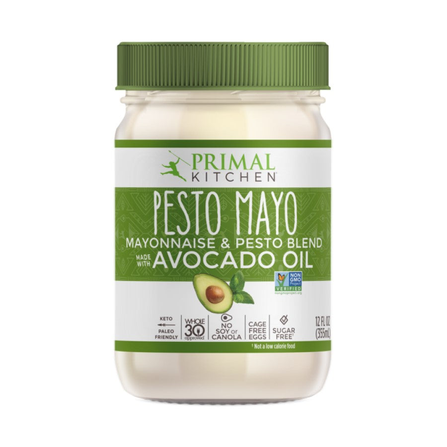  Primal Kitchen - Avocado Oil Mayo, Dairy Free, Whole30 and  Paleo Approved, 12 Fl Oz (Pack of 2) : Grocery & Gourmet Food