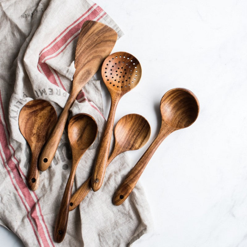 Acacia Wood Bowls & Serving Utensils – Terra Powders