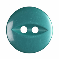 Fish Eye Button: 14mm: JadeG033922\25