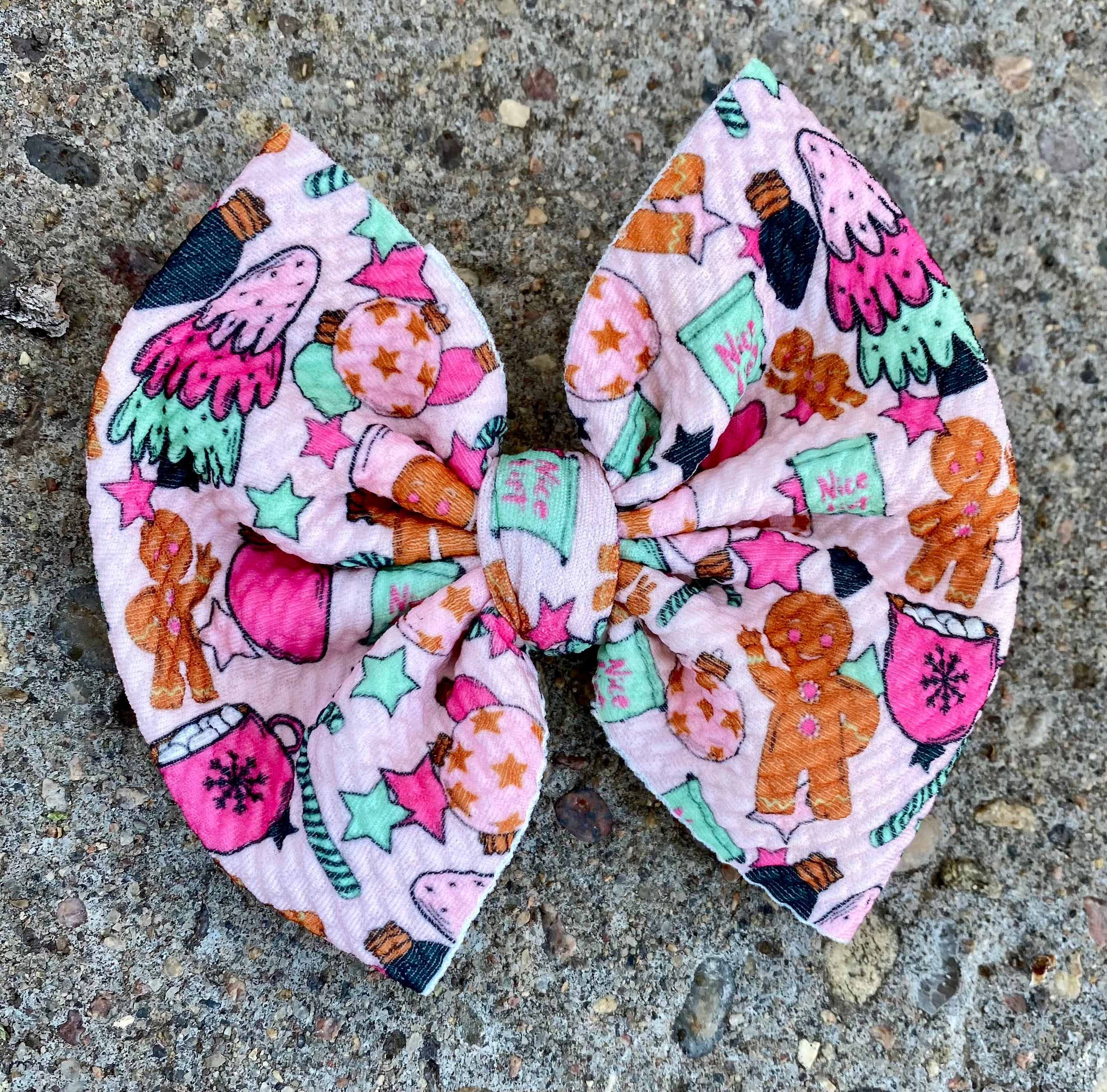 Nice List Bow-matching shirt available