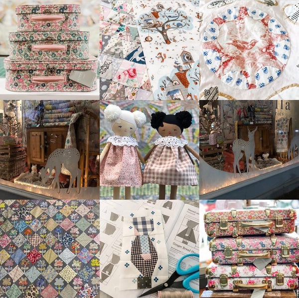 Bella Fabrics Collage