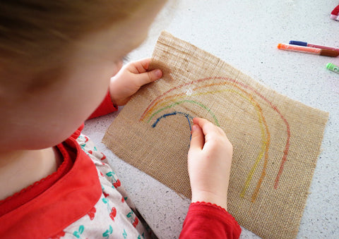 © https://childhood101.com/simple-kids-sewing-sewing-rainbows/