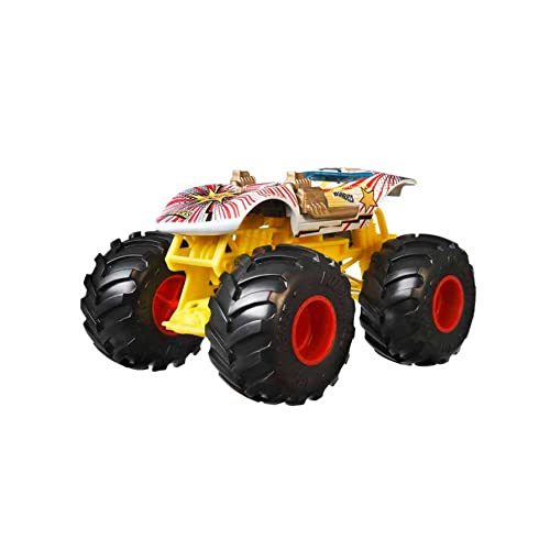 Hot Wheels Monster Trucks Oversized Bigfoot Vehicle in 1:24 Scale