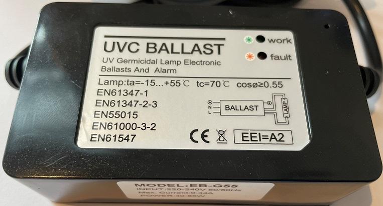 ballast uvc