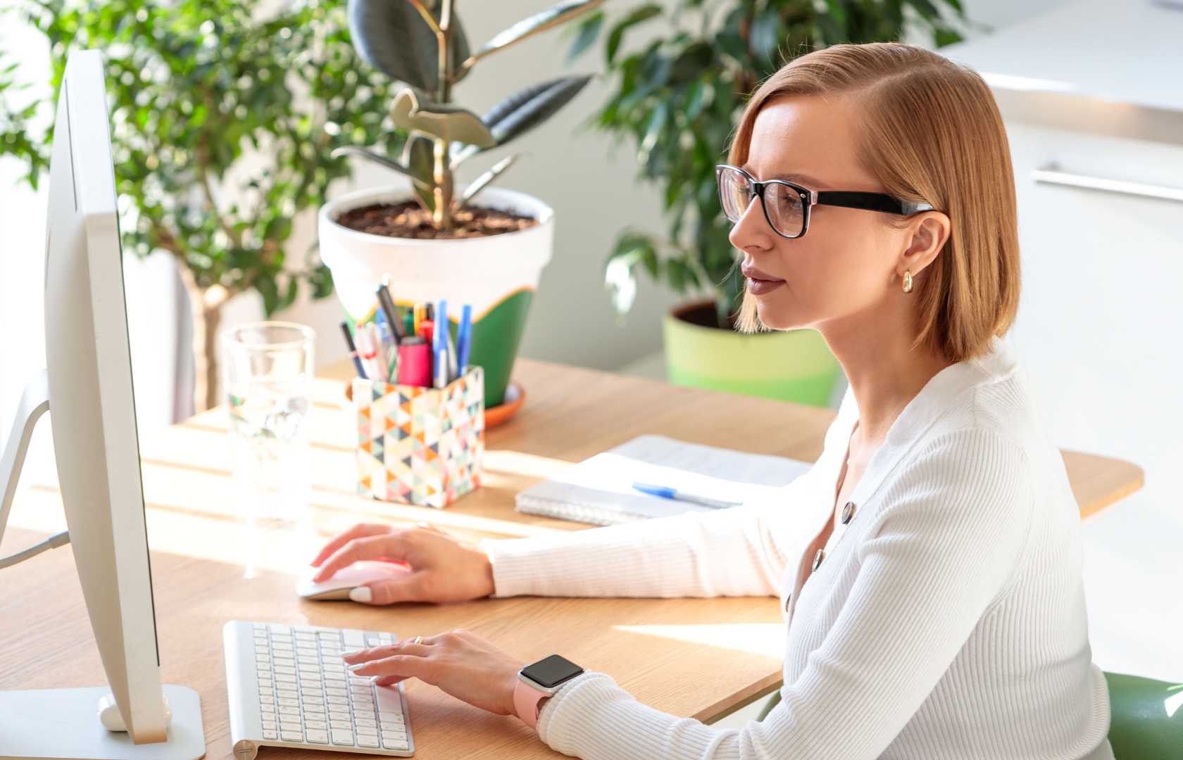 protecting eyes from digital blue light