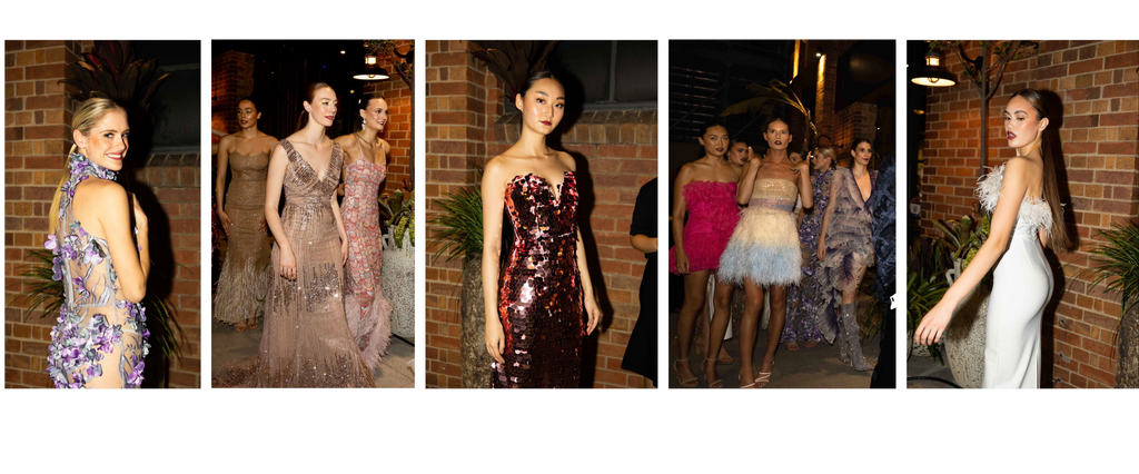 BRISBANE FASHION MONTH (OCTOBER 2022) Designed Dresses by Gina Kim