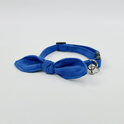 LV Inspired Print Cat Collar Duo with Blue – ComfortforCreatures