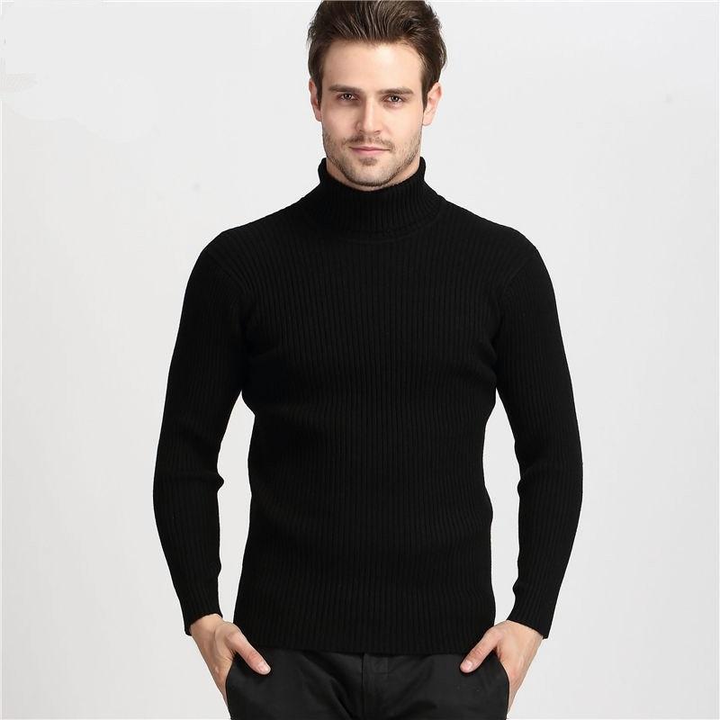 Thick Warm Cashmere Sweater Men