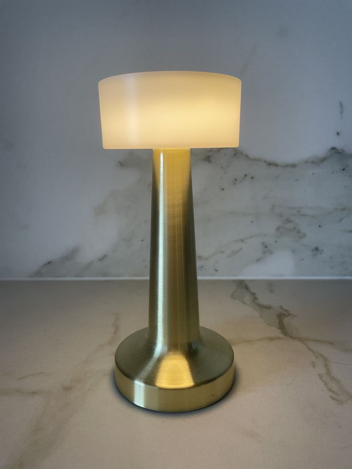 test in tegenstelling tot Bedrijf Warm Table Lamp | Cordless 3 Touch Dimmer