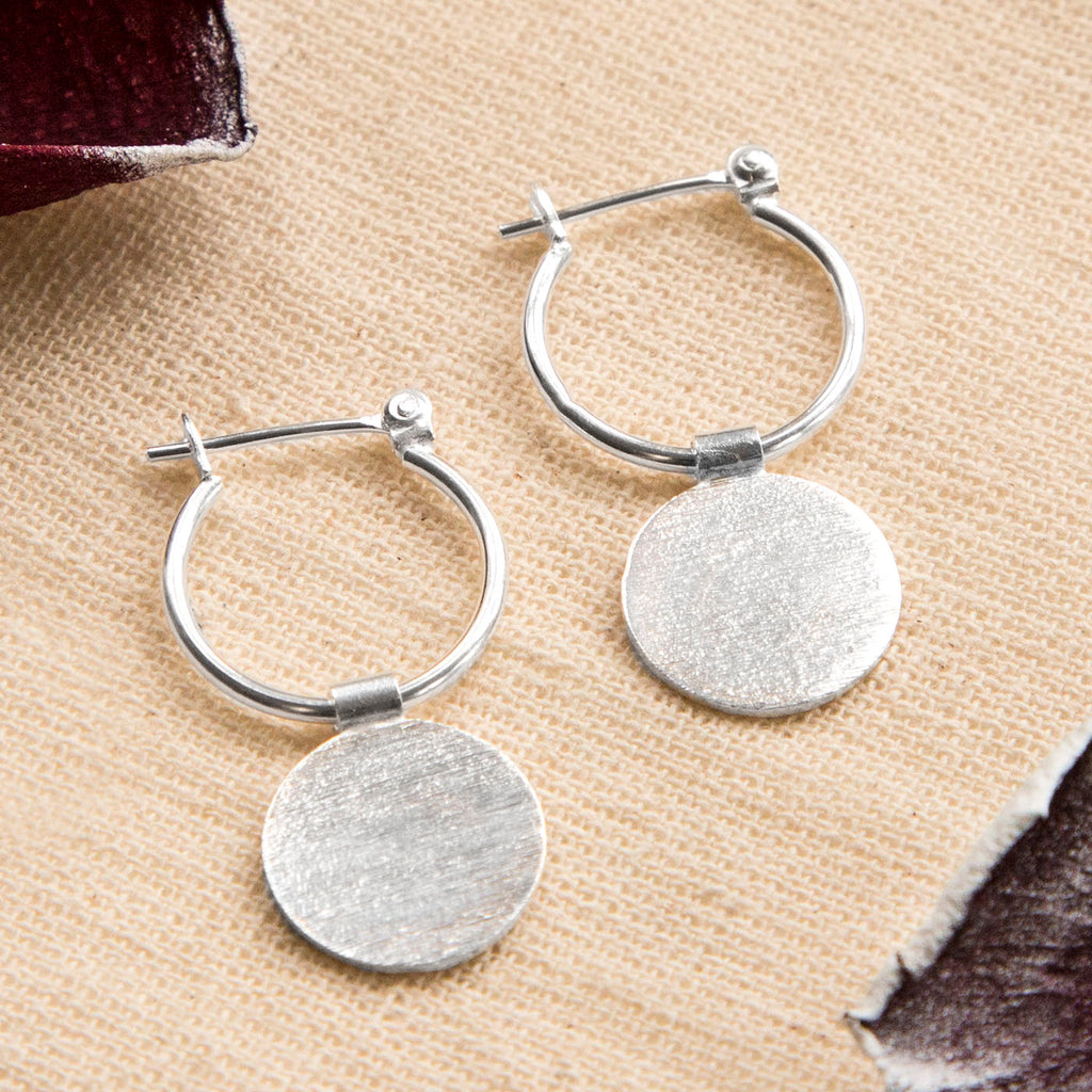 Sterling Silver Omega Drop Earrings Martha Jackson Jewellery 