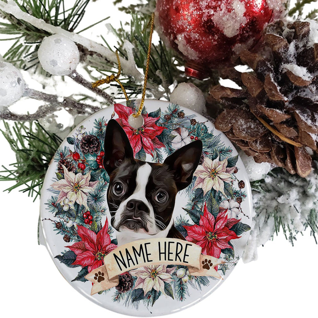 boston terrier ornaments gifts