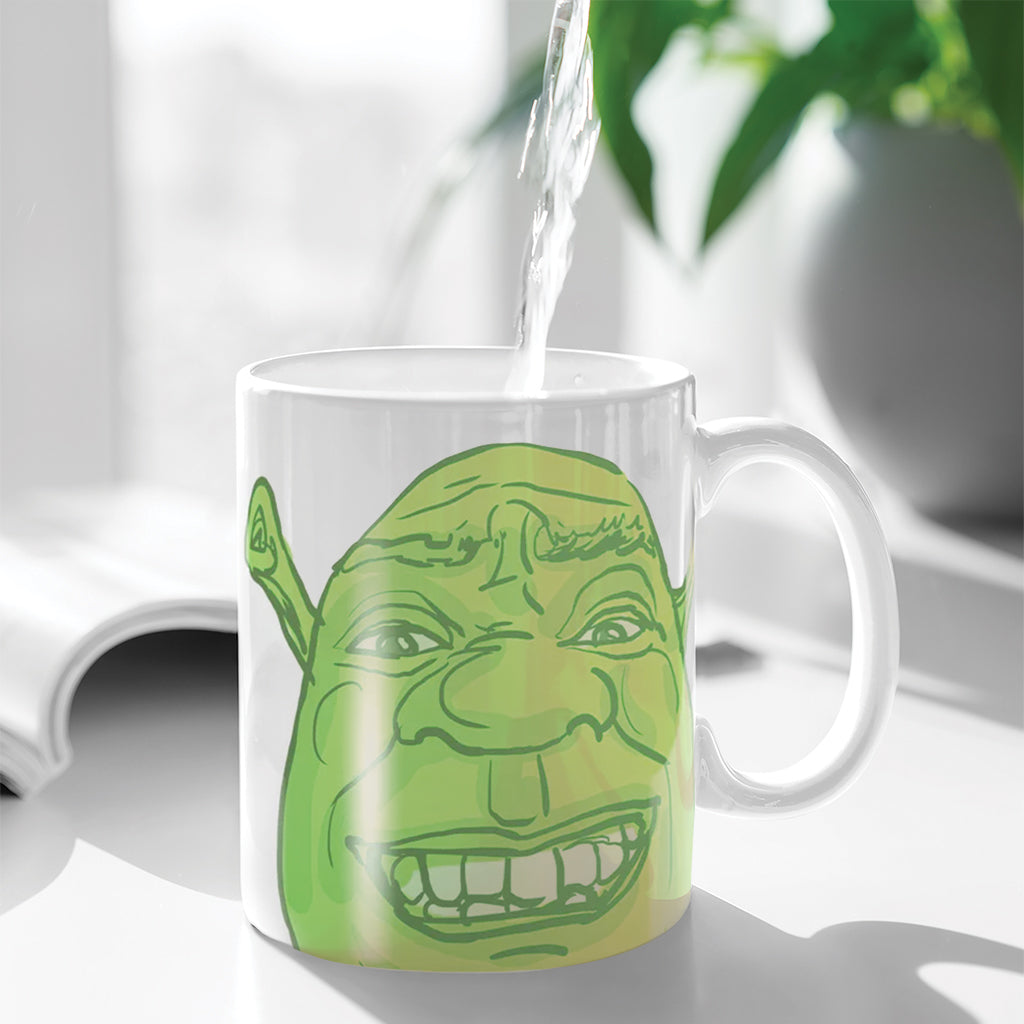 Stop Being Mean Ur Making Me Cry Funny Shrek Meme Quote Mug Gift 11oz