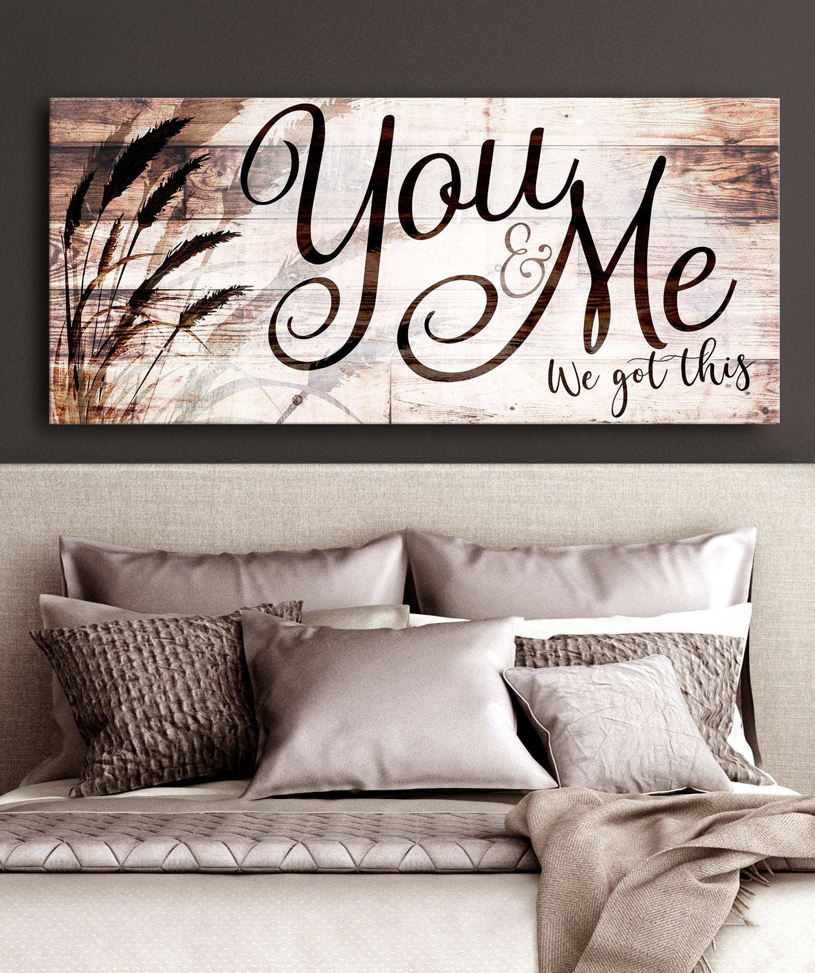 Couple Wall Art You And Me We Got This Canvas Family Presents