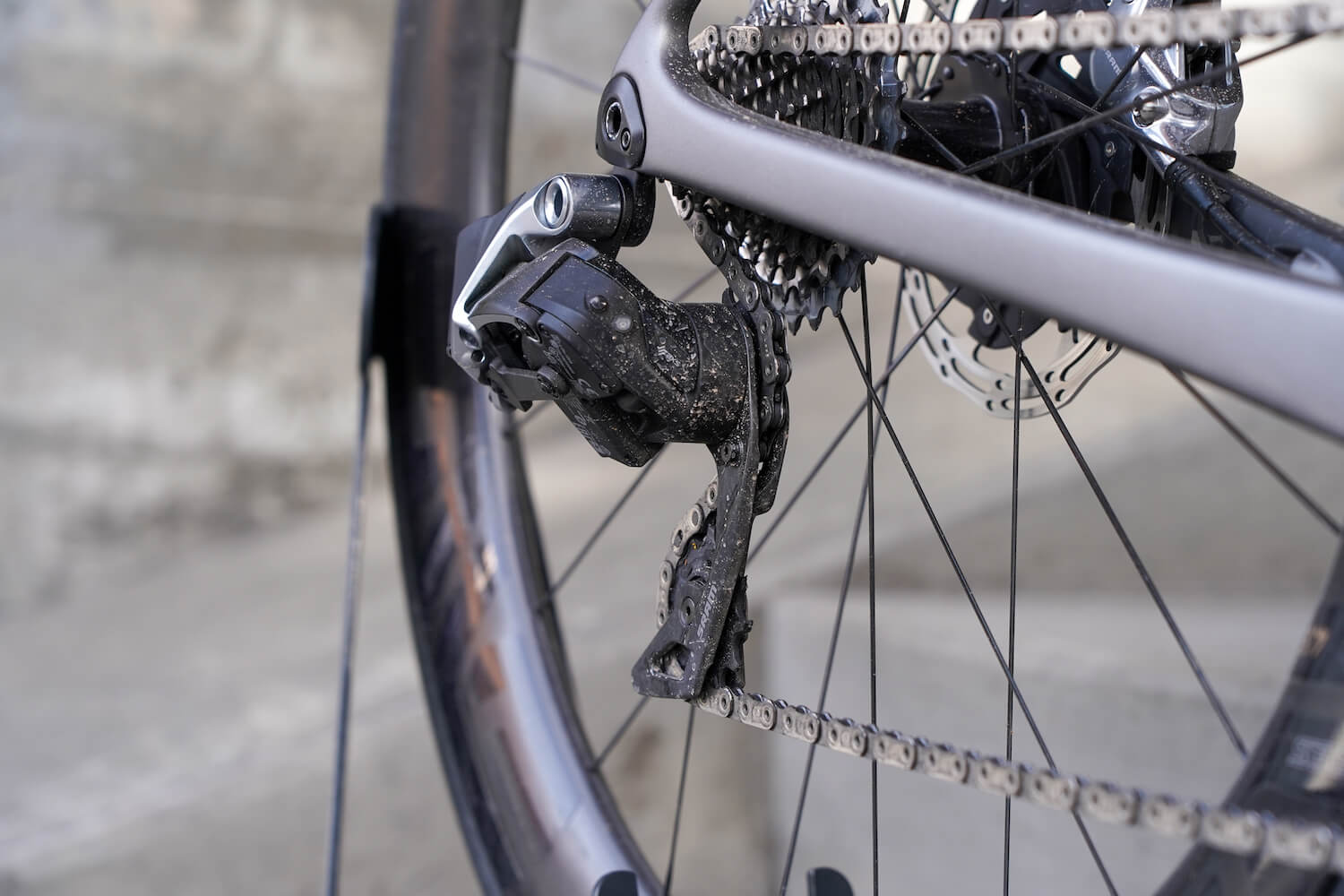 SRAM RED Derailleur on ENVE Melee